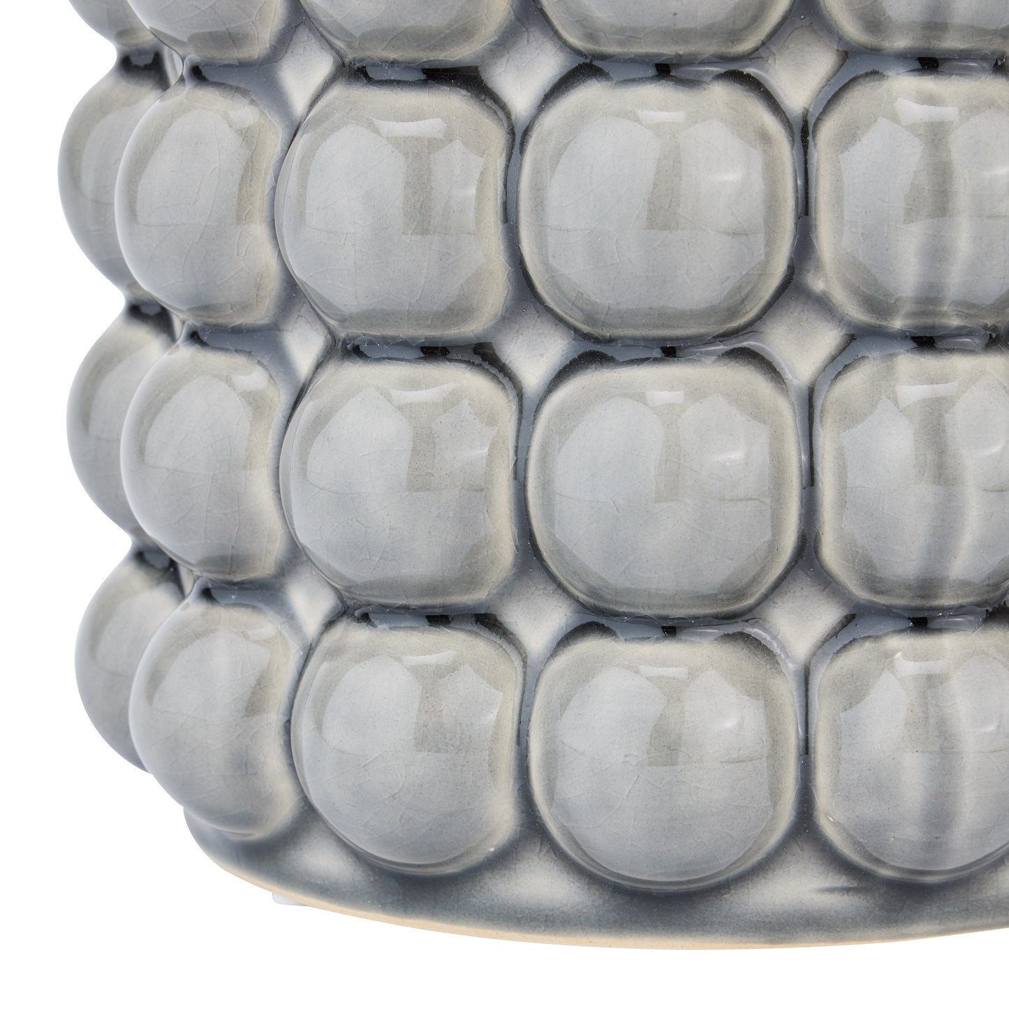 Large Grey Bubble Planter
