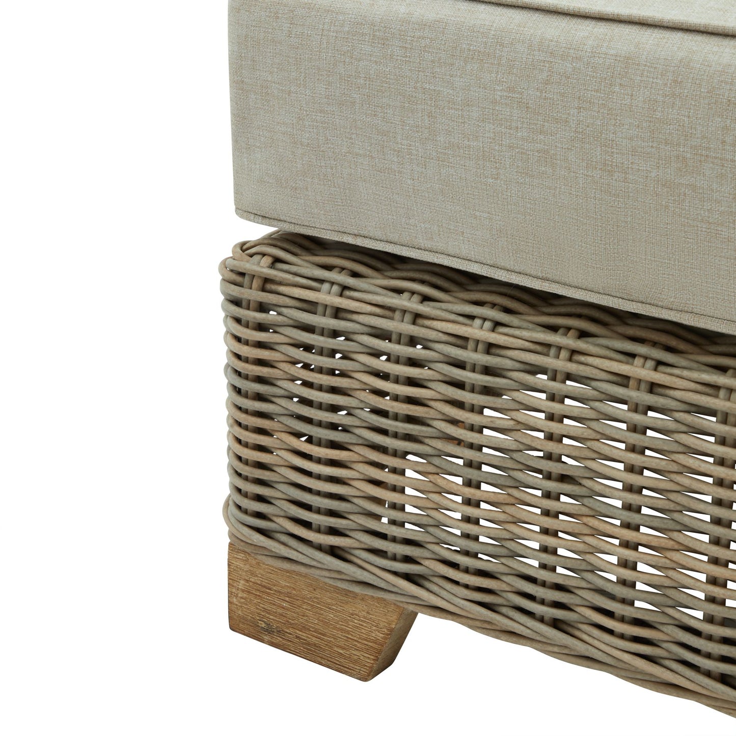 Capri Collection Outdoor Large Corner And Coffee Table Set