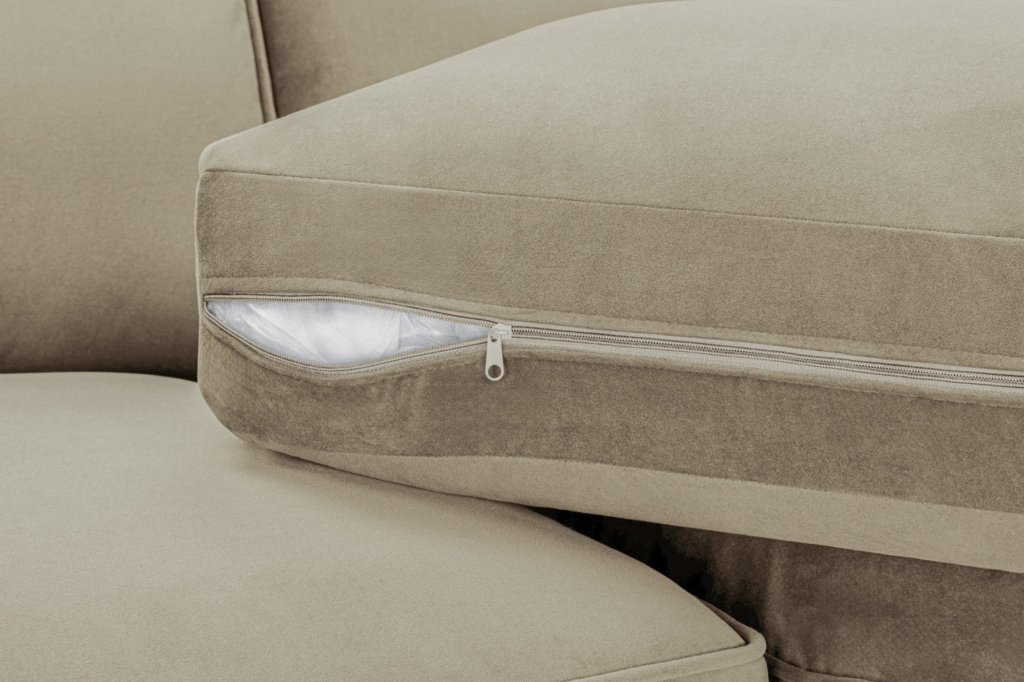 The Mayfair U-Shape Sofa In Beige