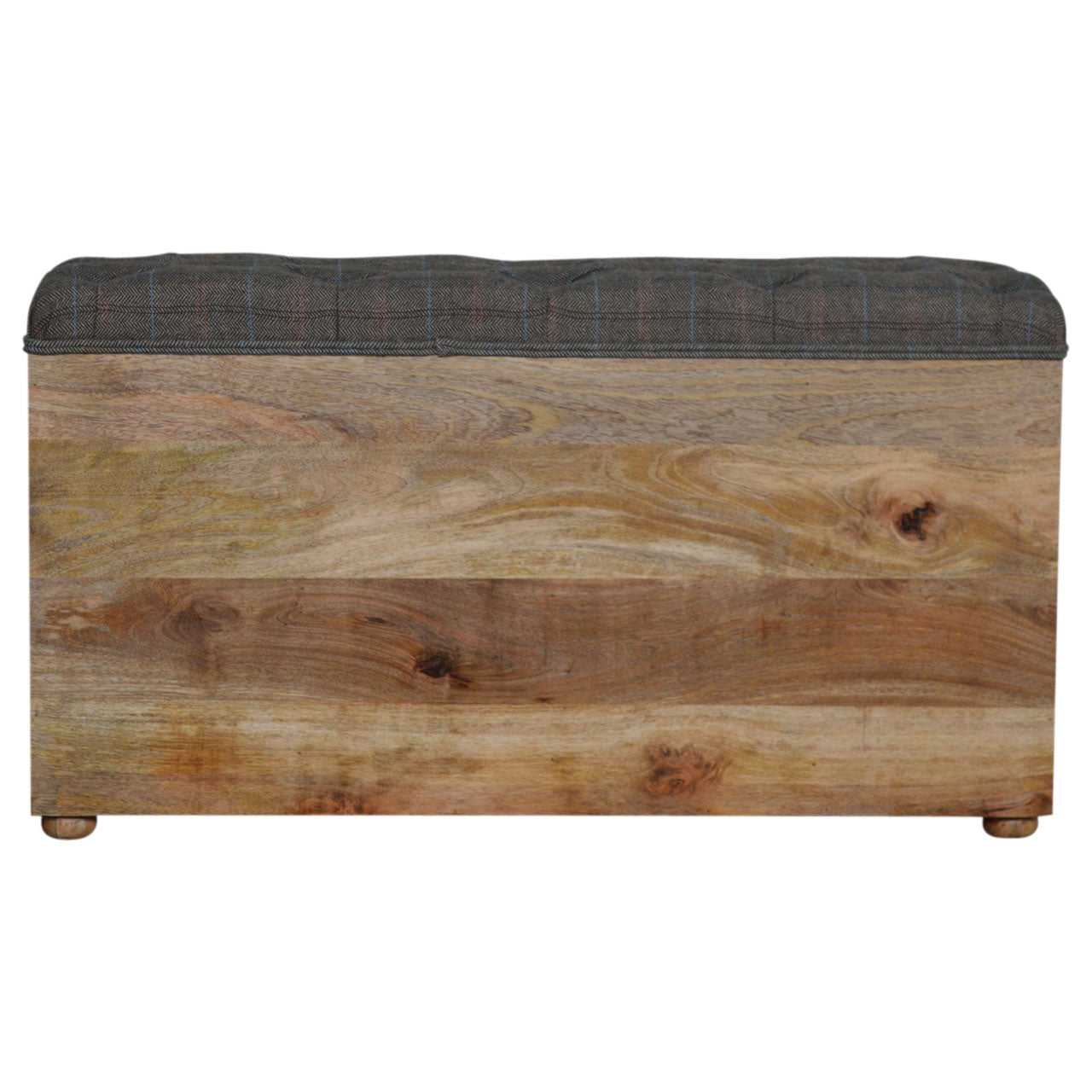 Heritage Collection Multi Tweed Open Shoe Storage Bench