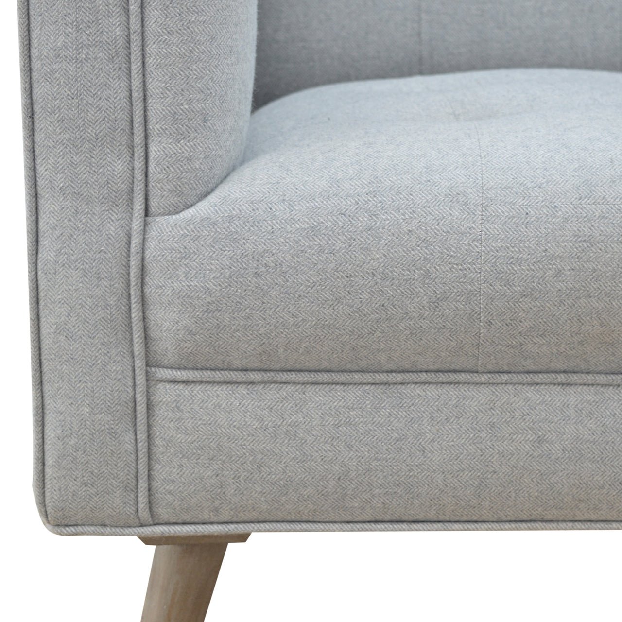 Heritage Collection Grey Tweed Armchair