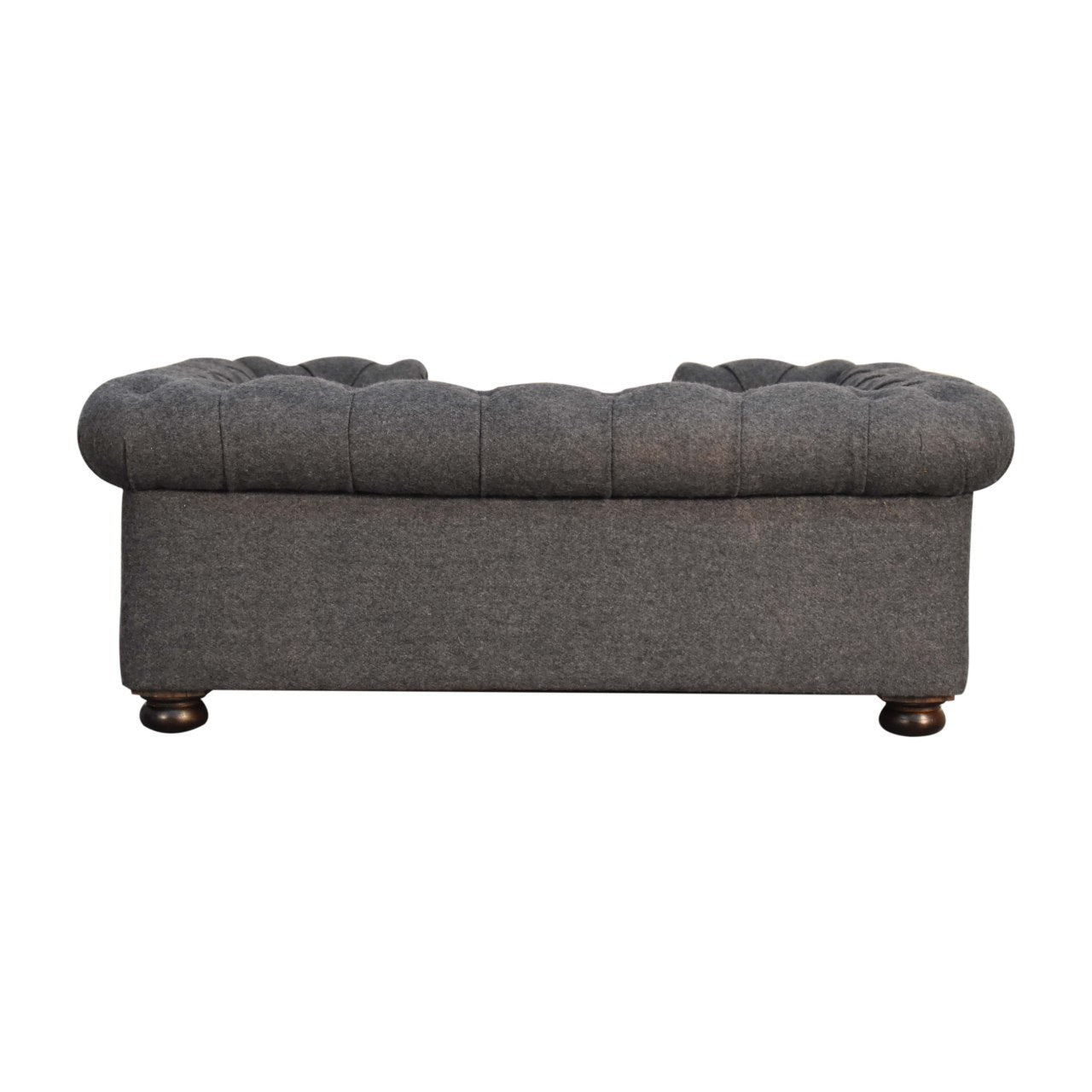 Heritage Collection Battleship Tweed Button Pet Bed