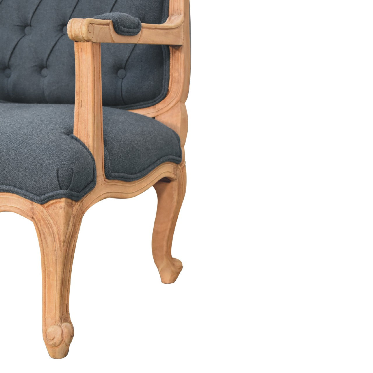 Heritage Collection Navy Blue French Style Chair