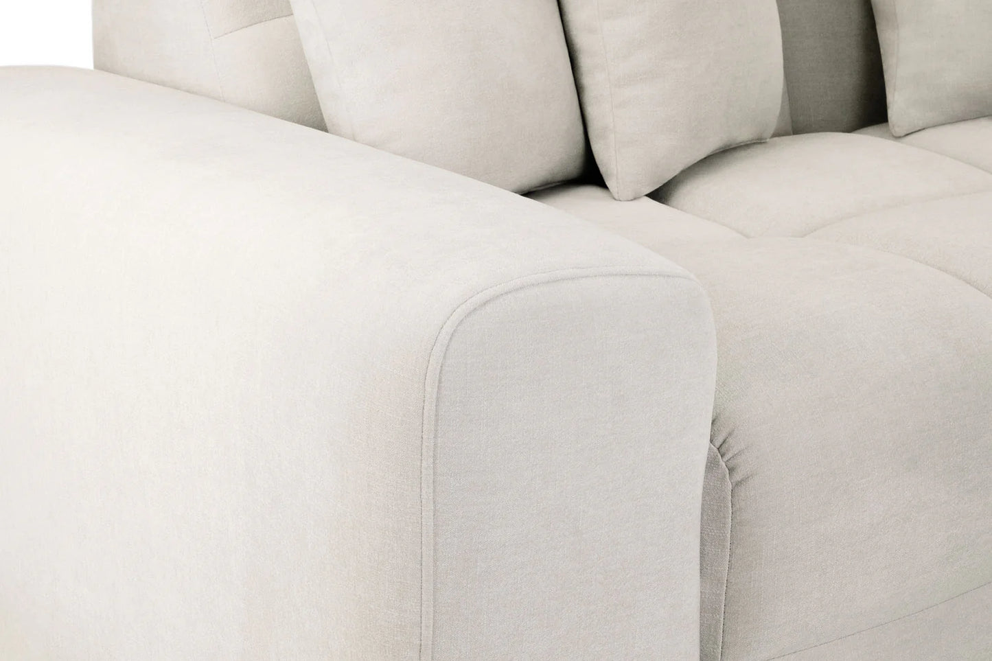The Wiltshire Statement Right Hand Corner Sofa In Beige