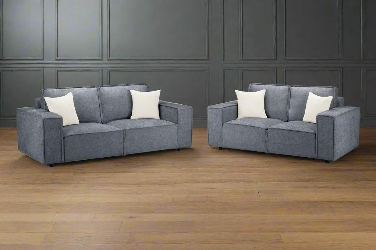 Modern Slate Sofa Set Heritage Home UK