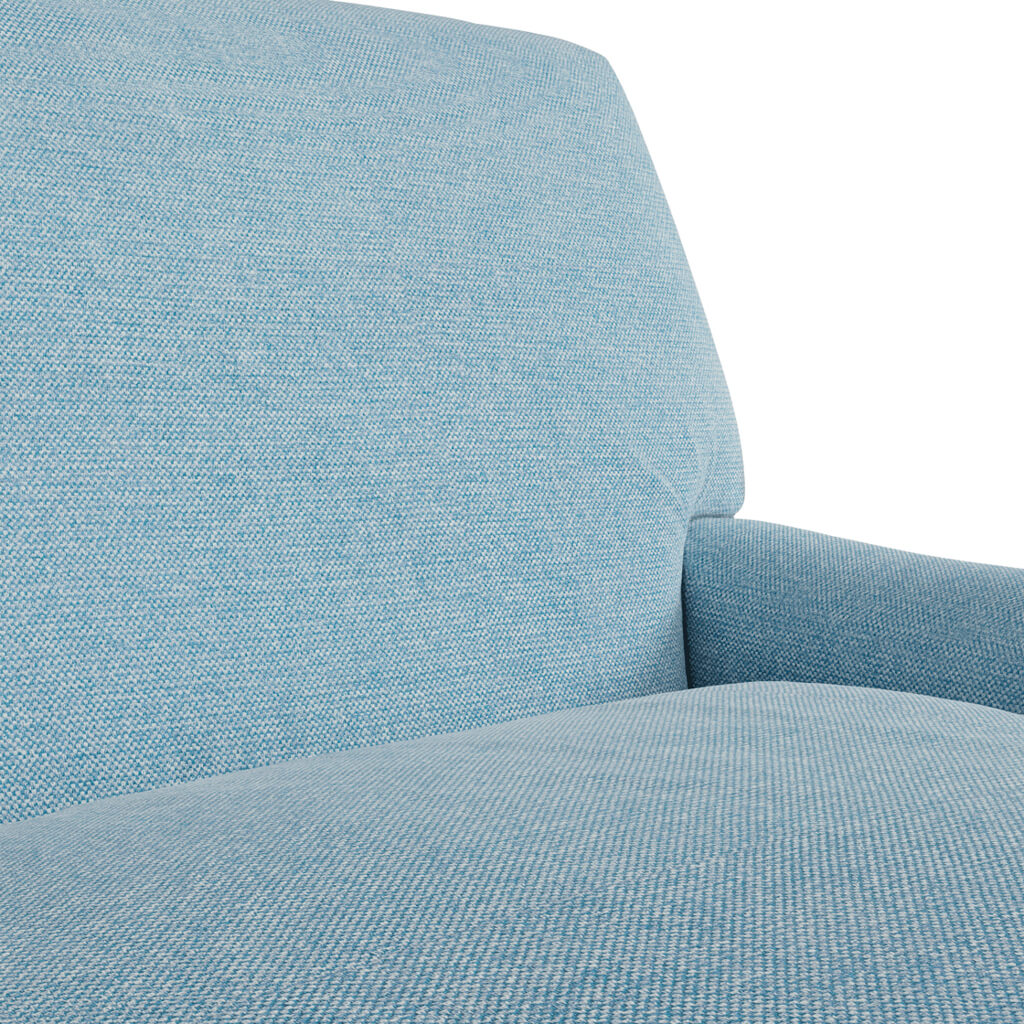 Harry Christian Home Love Seat In Duck Egg Blue