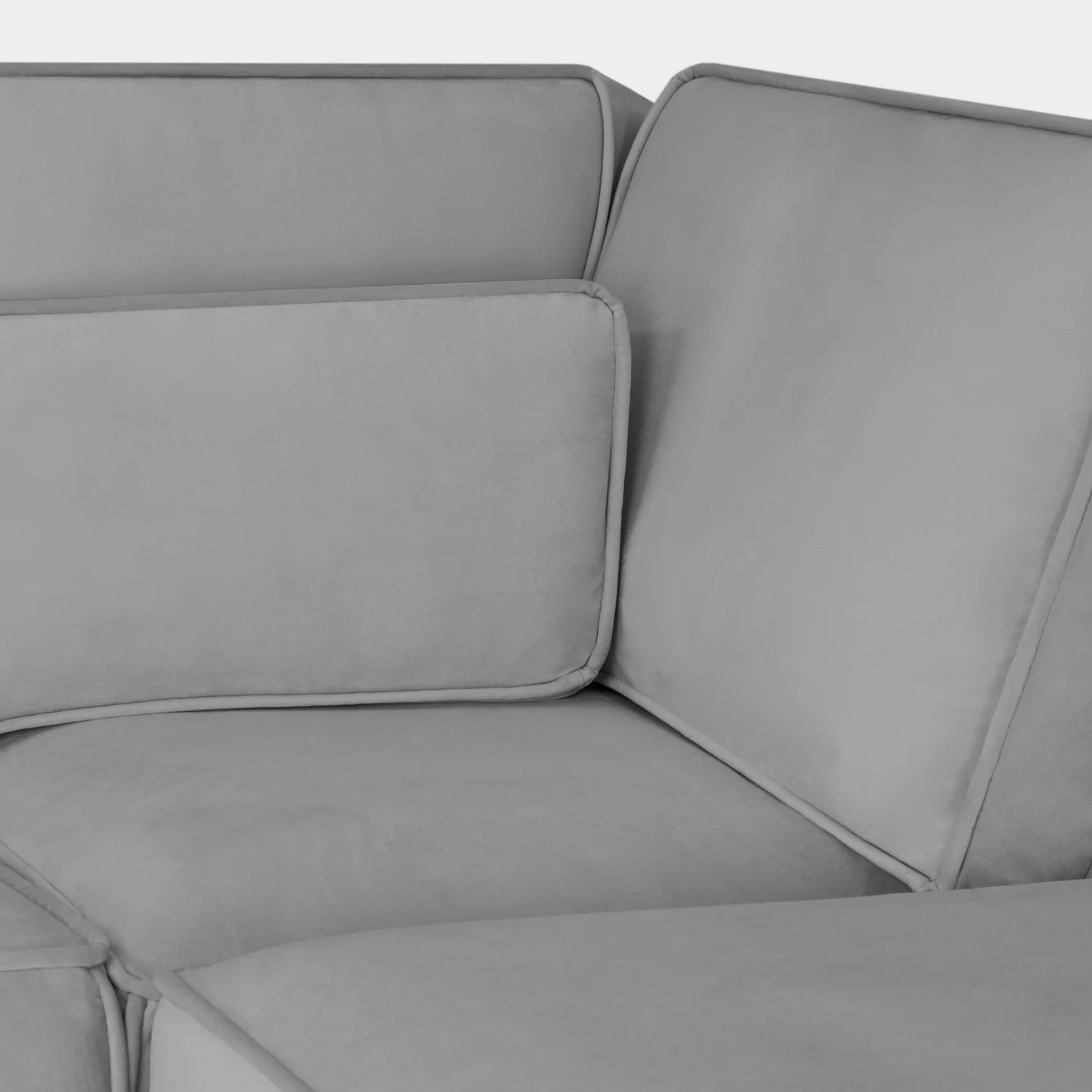 The Sloane U Shape Corner Sofa In Grey