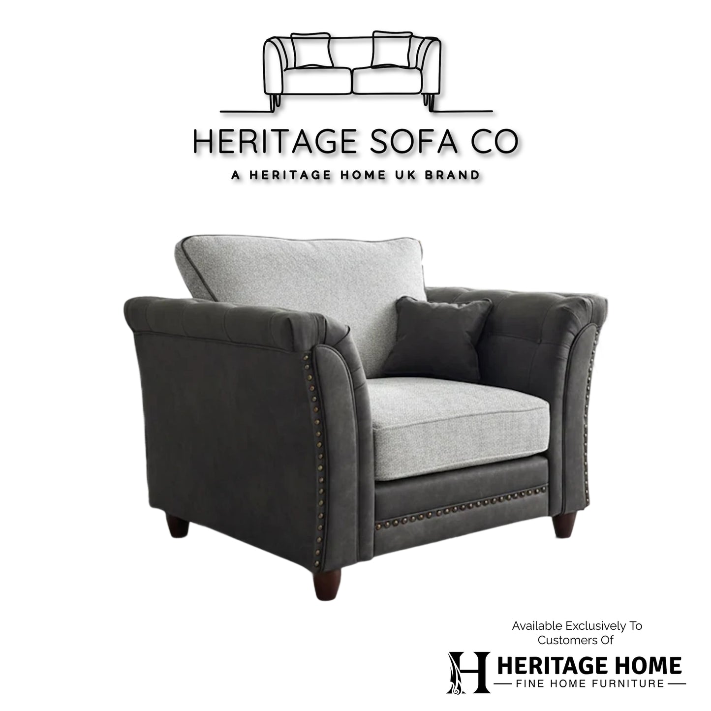 The Balmoral Full-back Armchair