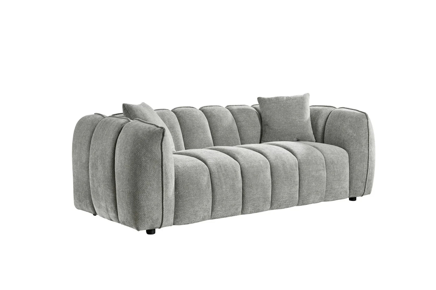 The Venetian 3 Seater Sofa In Grey