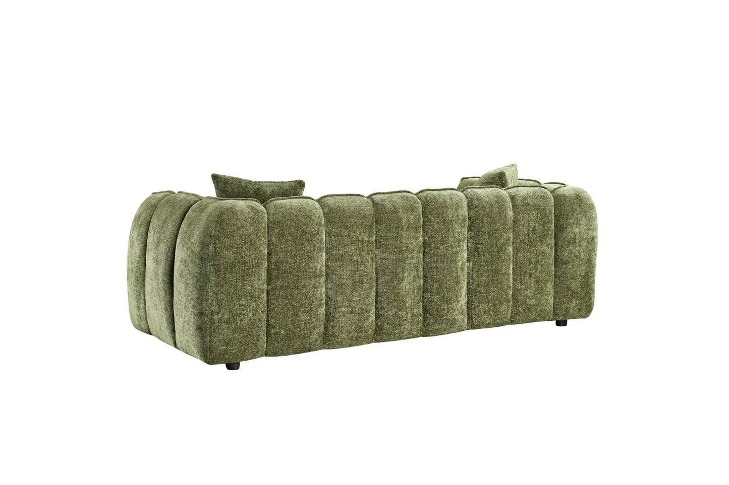 The Venetian 3 Seater Sofa In Olive Green