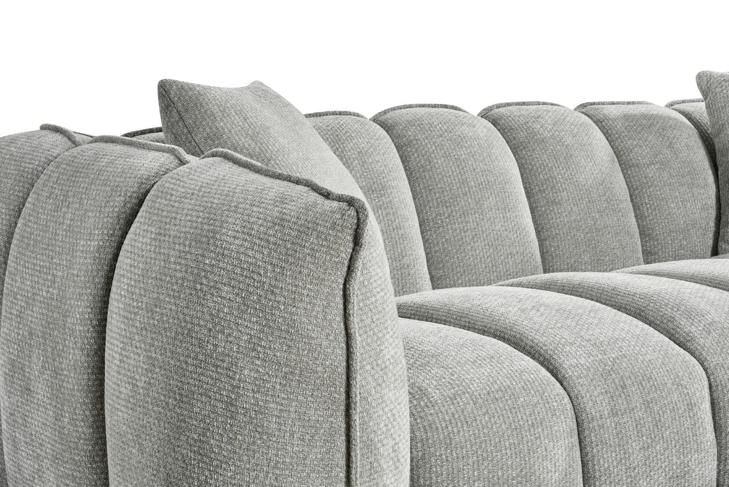 The Venetian 3 Seater Sofa In Grey