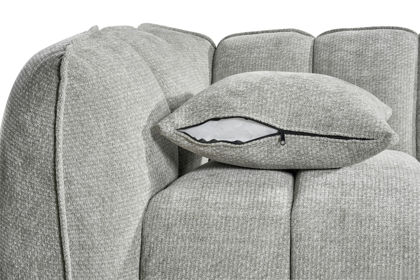 The Venetian 3 Seater Sofa In Grey