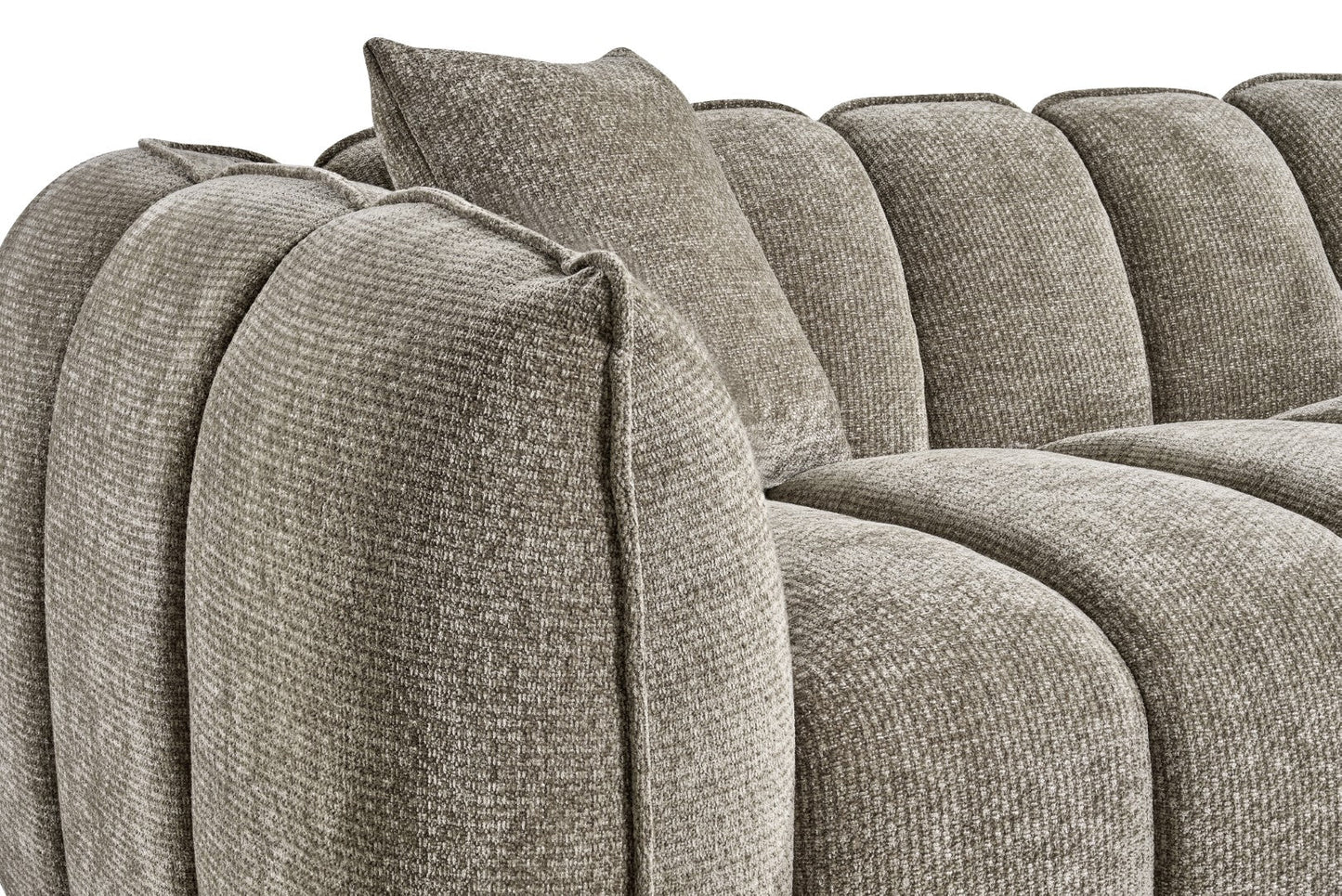The Venetian 3 Seater Sofa In Mocha