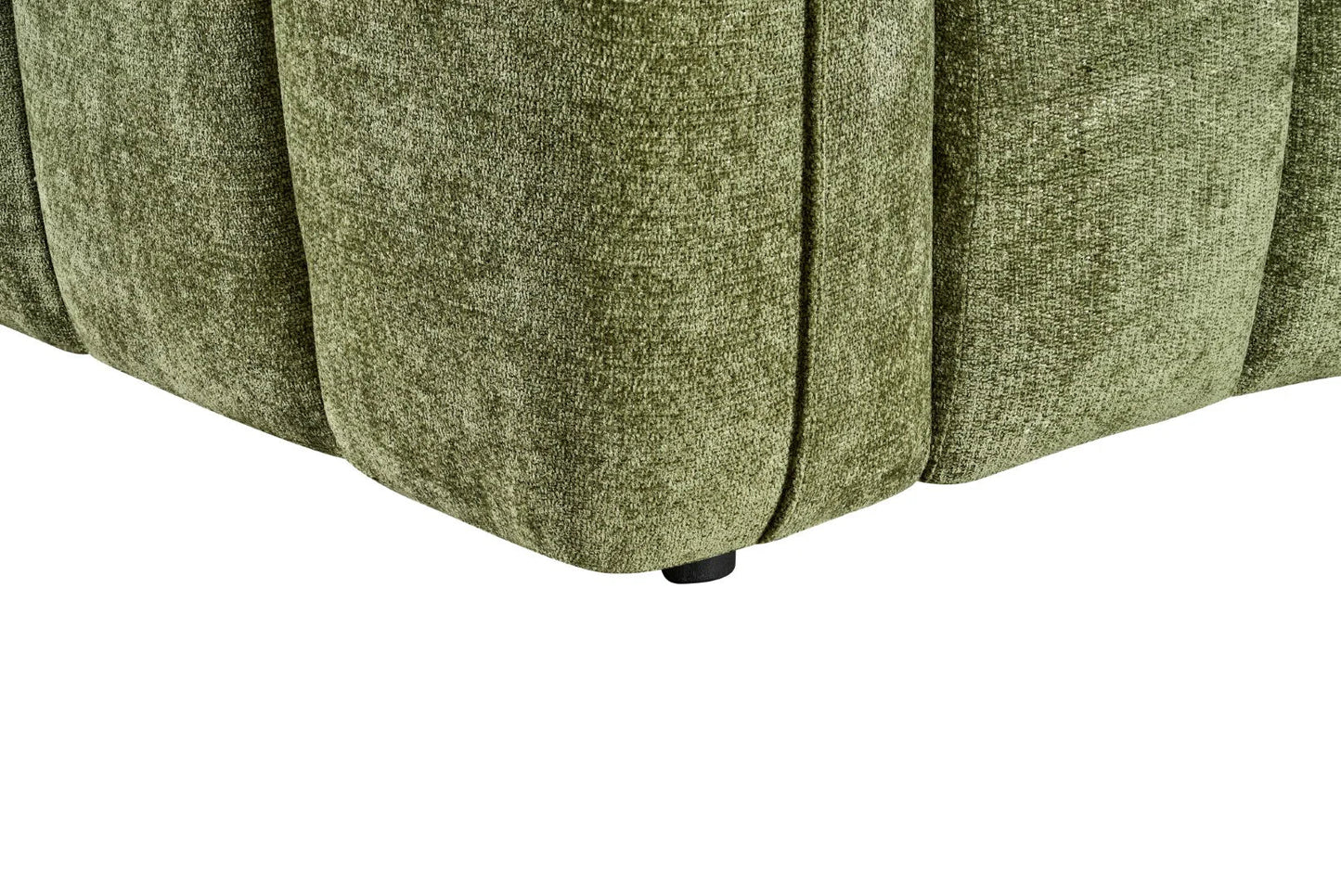 The Venetian 3 Seater Sofa In Olive Green
