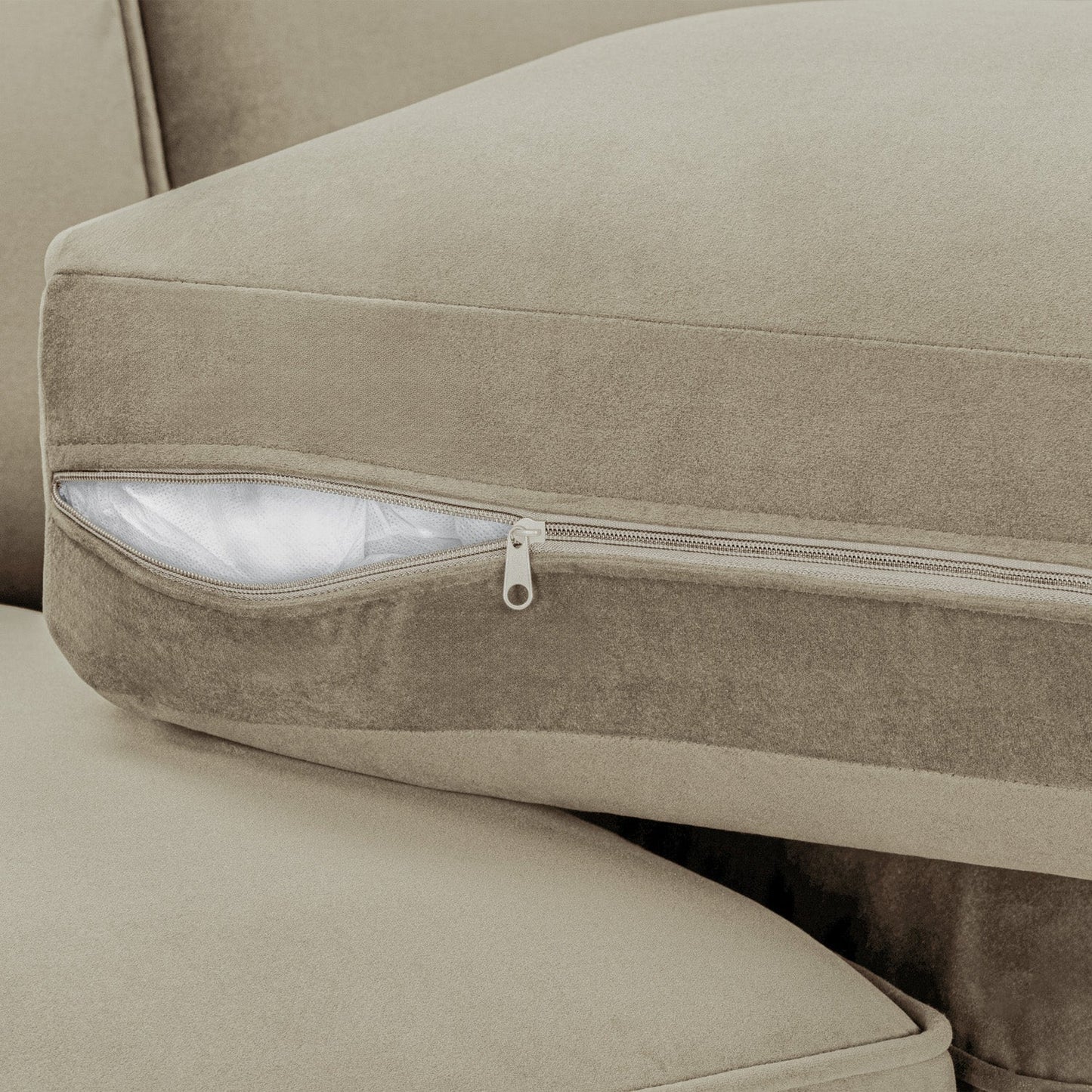 The Belgravia U Shape Sofa In Beige