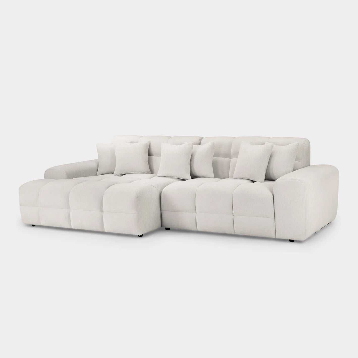 The Wiltshire Statement Left Hand Corner Sofa In Natural