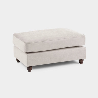 The Windsor Footstool in Stone