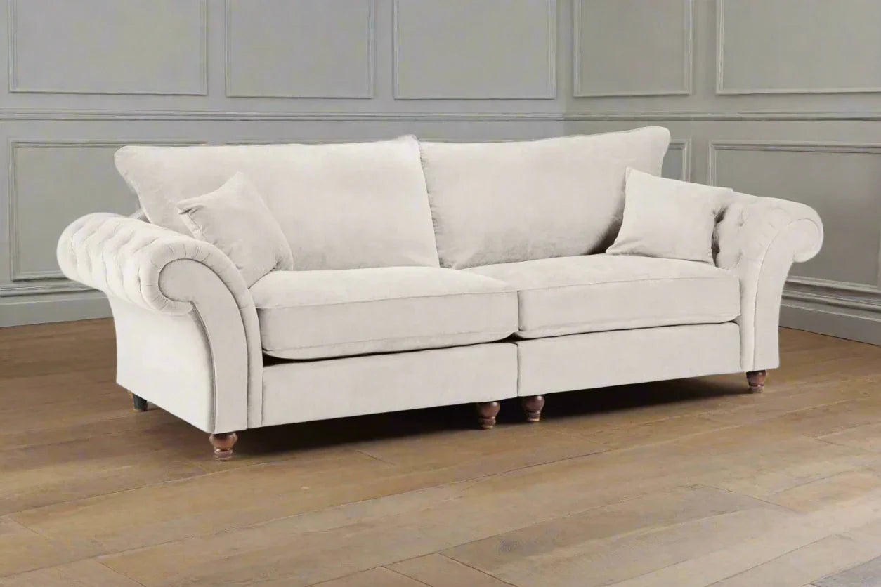Windsor 4 Seater Sofa In Stone Sold At Heritage Home UK