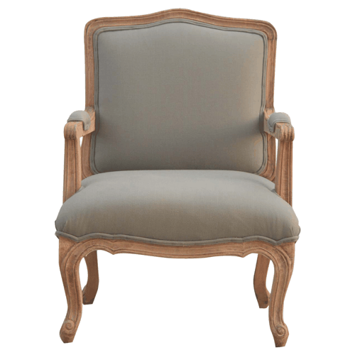 Heritage Collection French Style Upholstered Armchair