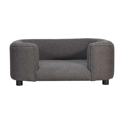 Heritage Collection Battleship Tweed Luxury Pet Sofa Bed