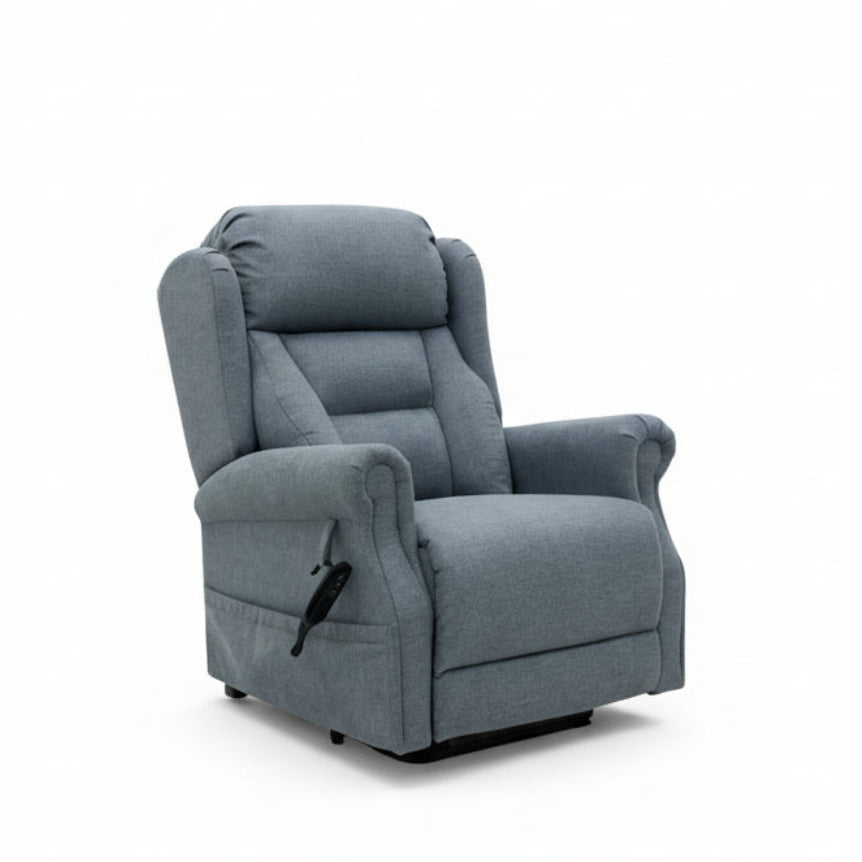 Heritage Home UK Fairmont Rise and Recline Armchair in Grey