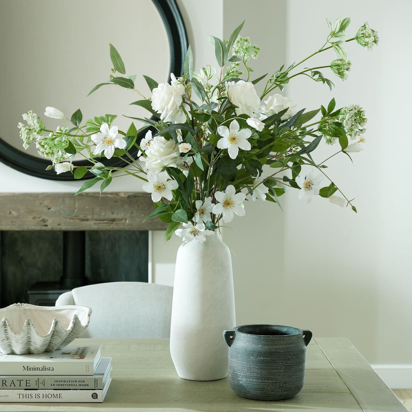 Amalfi Grey Hydria Pot