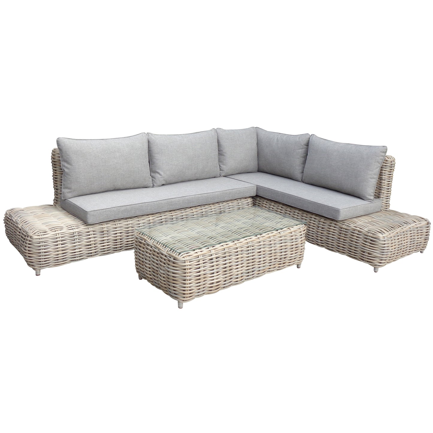 Amalfi Collection Outdoor Large Corner Set