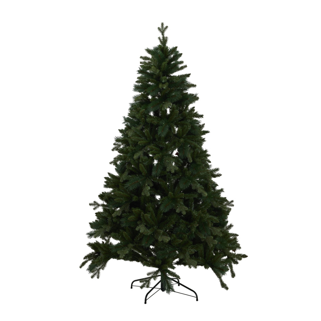 7ft Green Forest Fir Pre-Lit 400L Led Christmas Tree