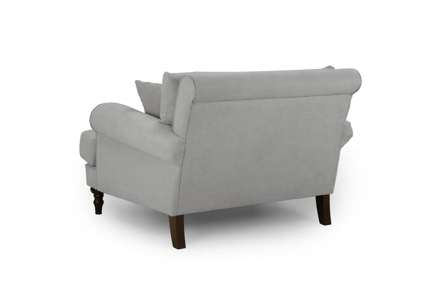 The Sandringham Love Seat Style Armchair In Grey