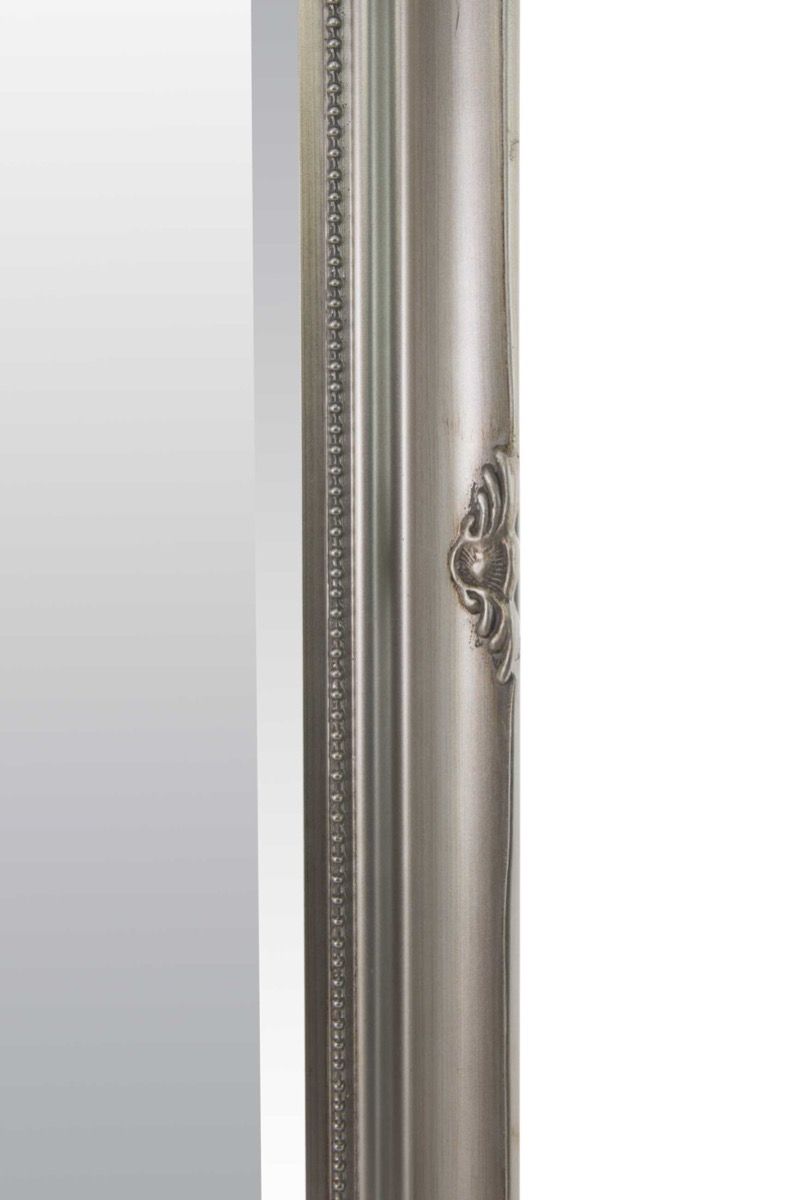 Silver Ornate Full Length Mirror