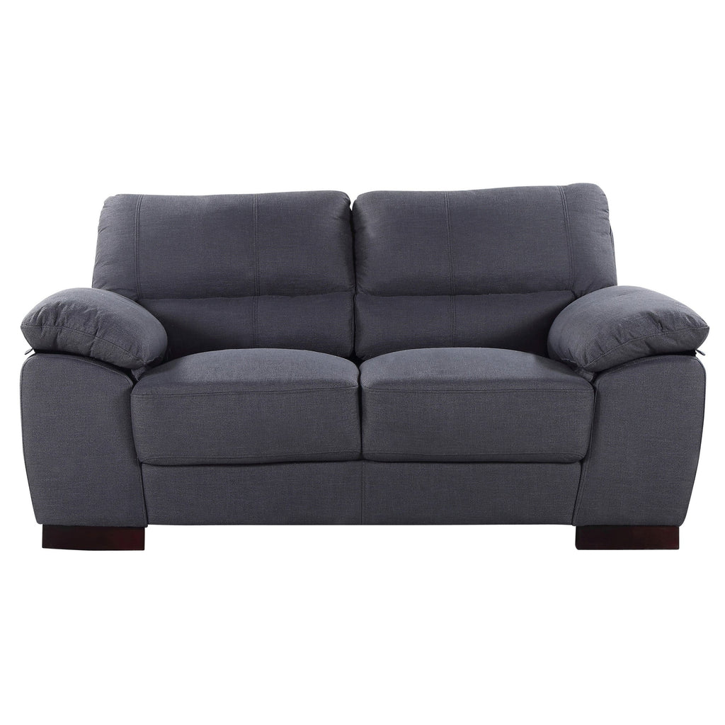 Ash Woven Fabric 2 Seater Sofa