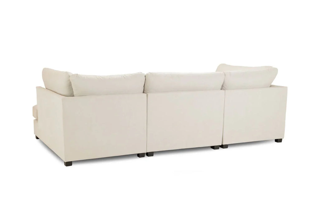 Valencia Cinema U-Shape Sofa In Beige