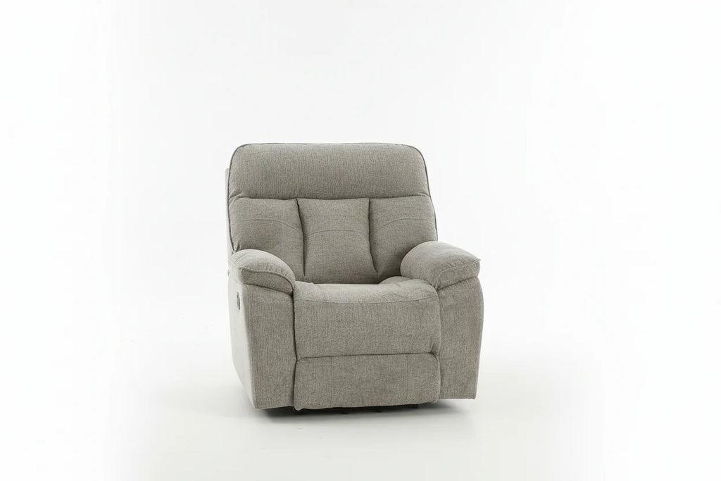Heritage Home Rise and Recline + Massage + Heat Armchair in Grey
