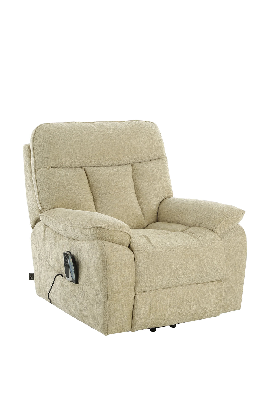 Heritage Home Rise and Recline + Massage + Heat Armchair in Beige