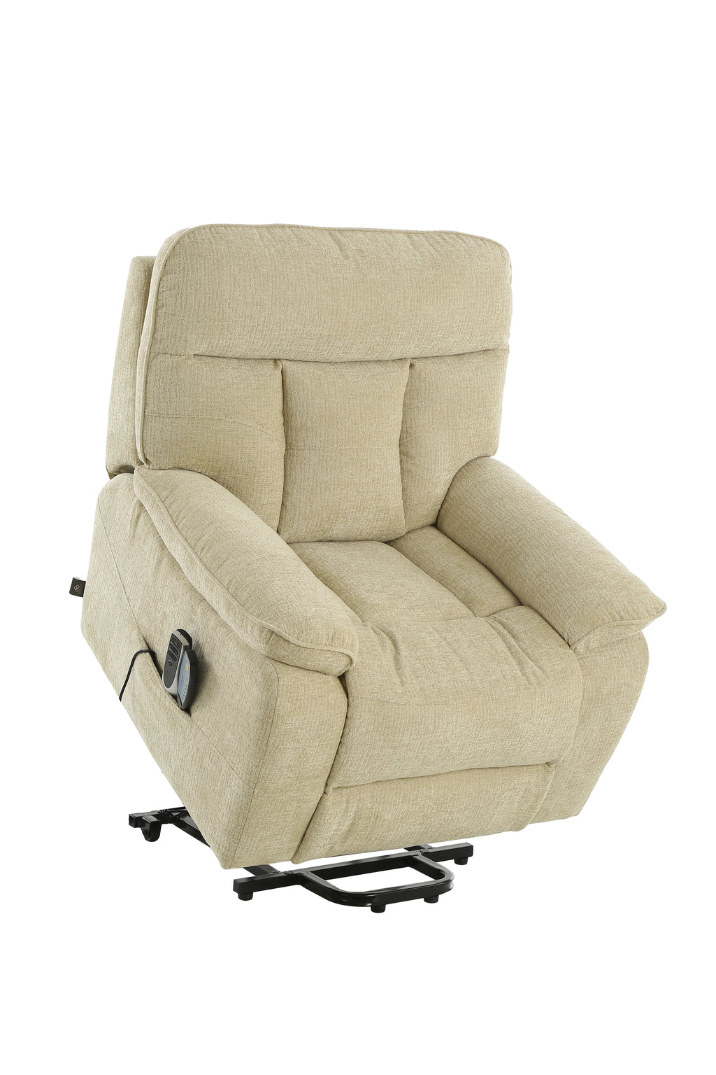 Heritage Home Rise and Recline + Massage + Heat Armchair in Beige