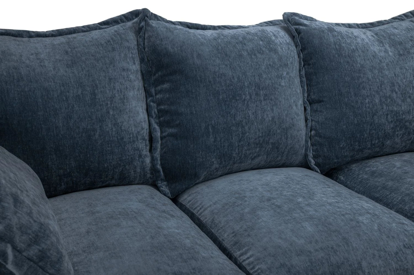 The Cotswold Large Corner Sofa In Blue