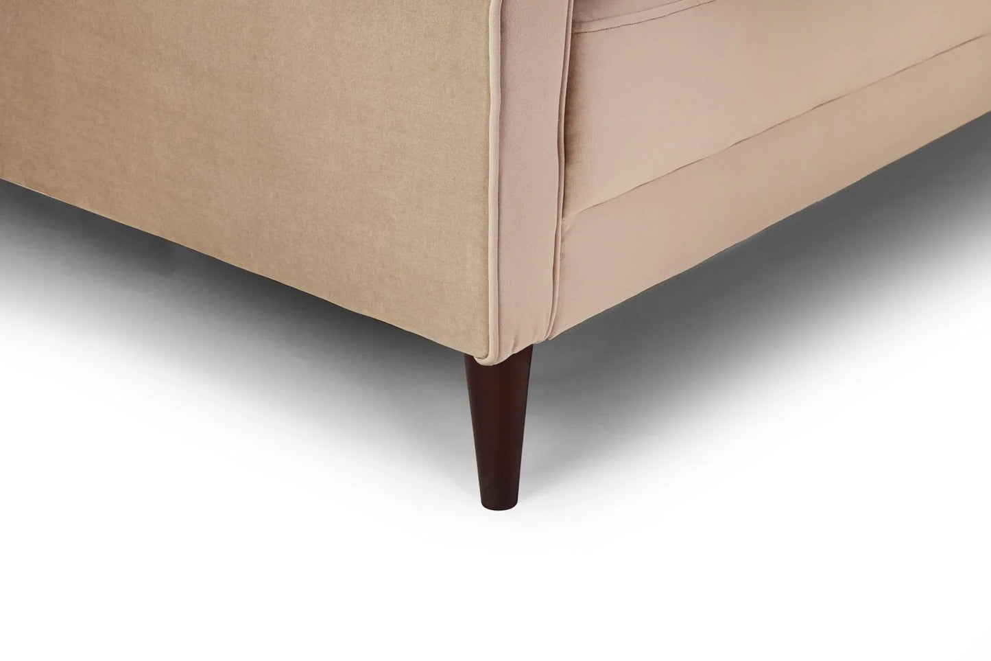 The Ritz Sofa Range Beige Footstool