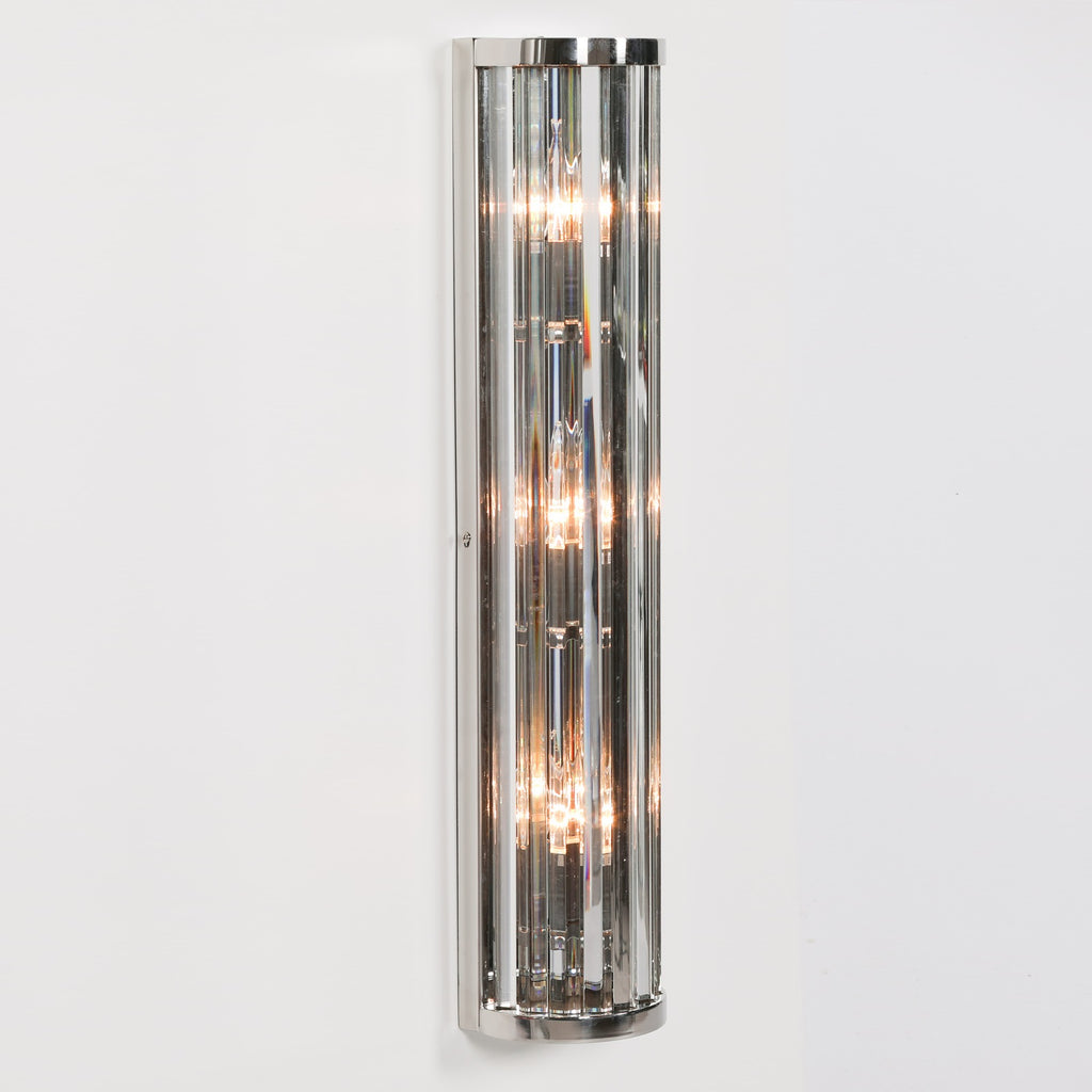 Chrome Deco Wall Light 71cm