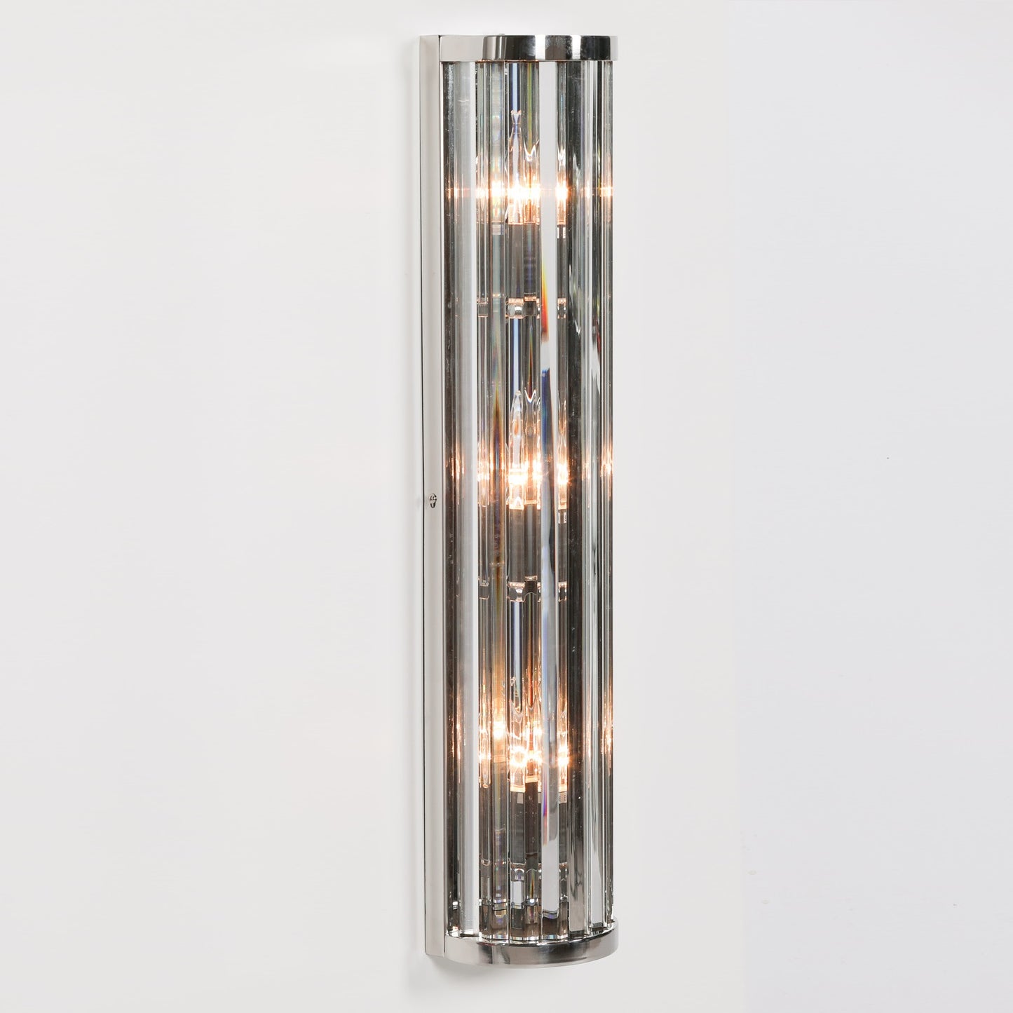 Chrome Deco Wall Light 71cm