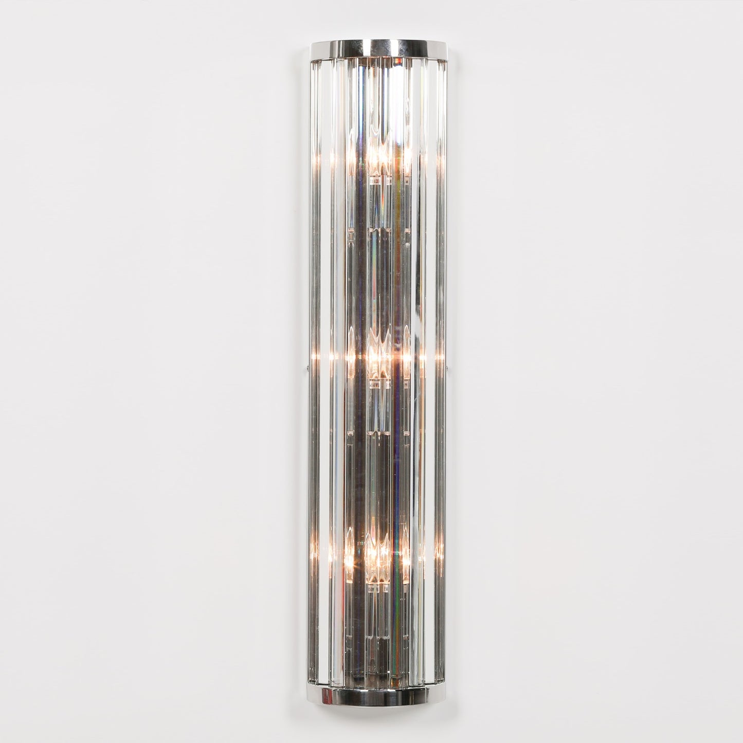 Chrome Deco Wall Light 71cm