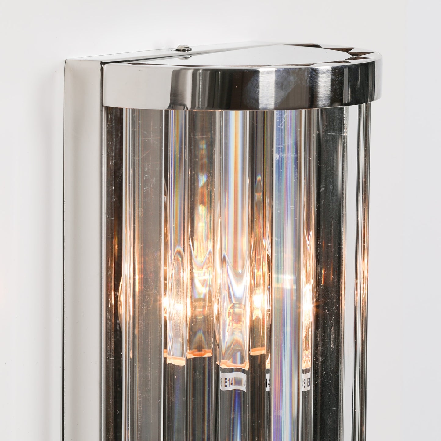 Chrome Deco Wall Light 71cm