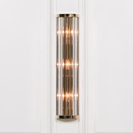 Gold Deco Wall Light 71cm