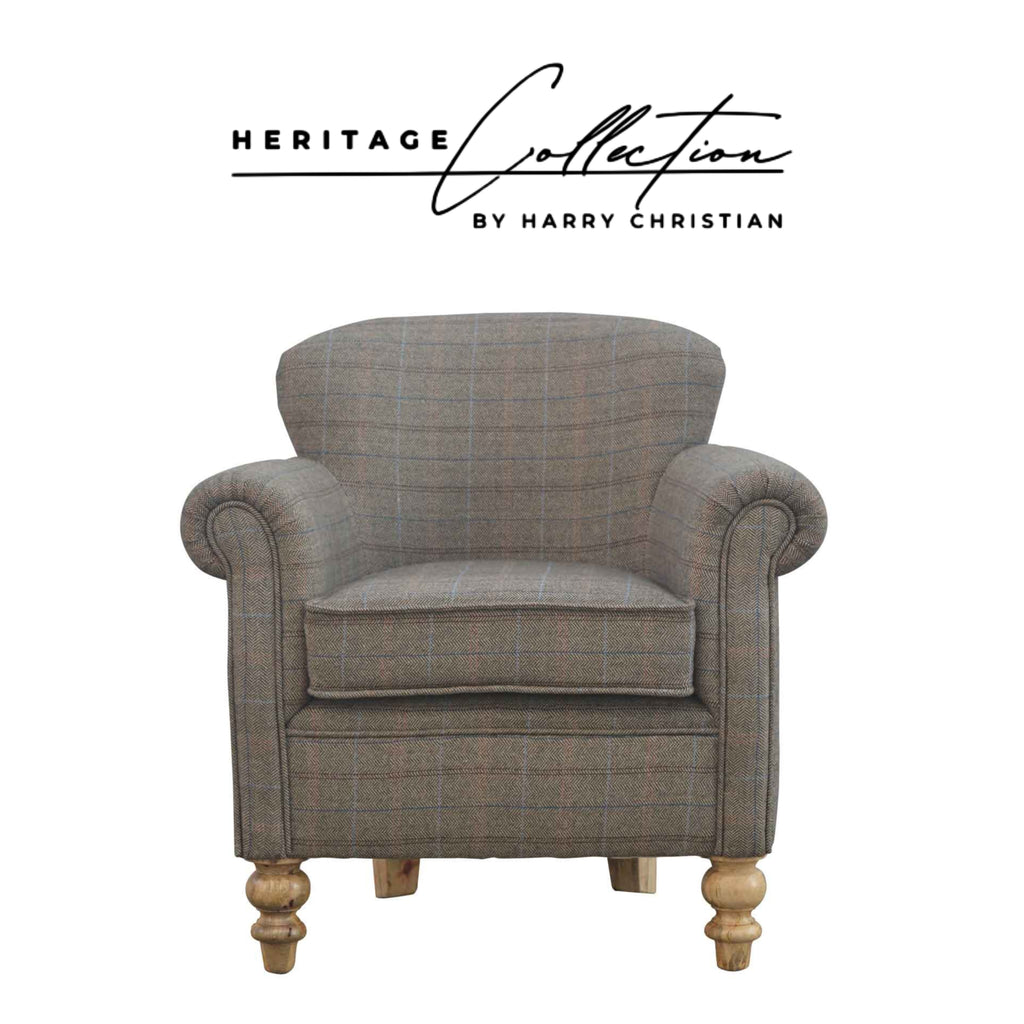 Heritage Collection Multi-Tweed Armchair