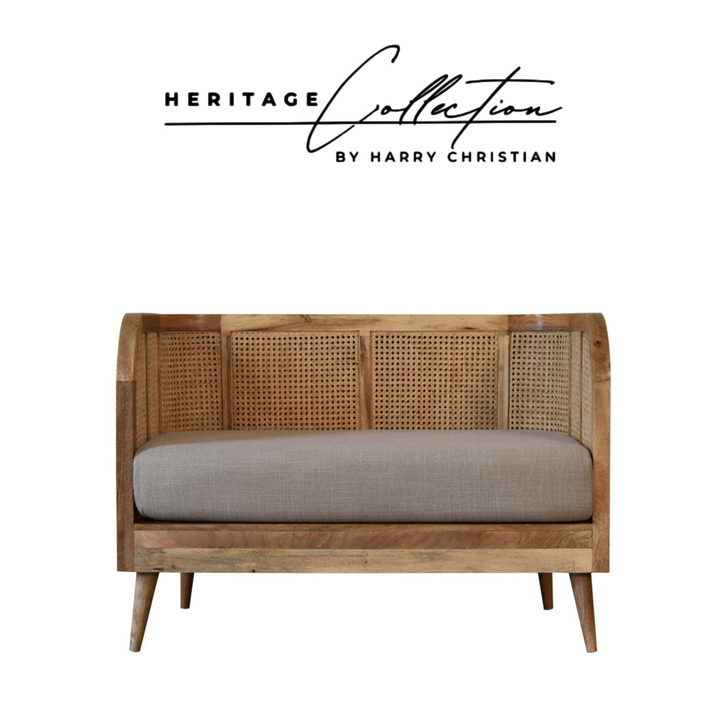 Heritage Collection Mud Linen Sofa