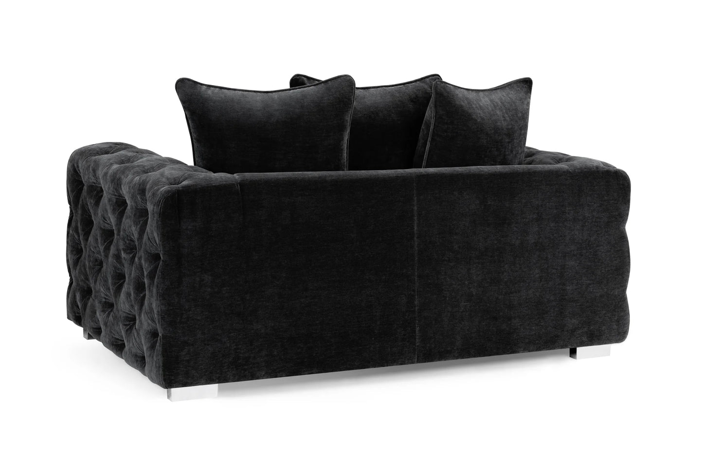 Valentino 2 Seater Sofa In Slate