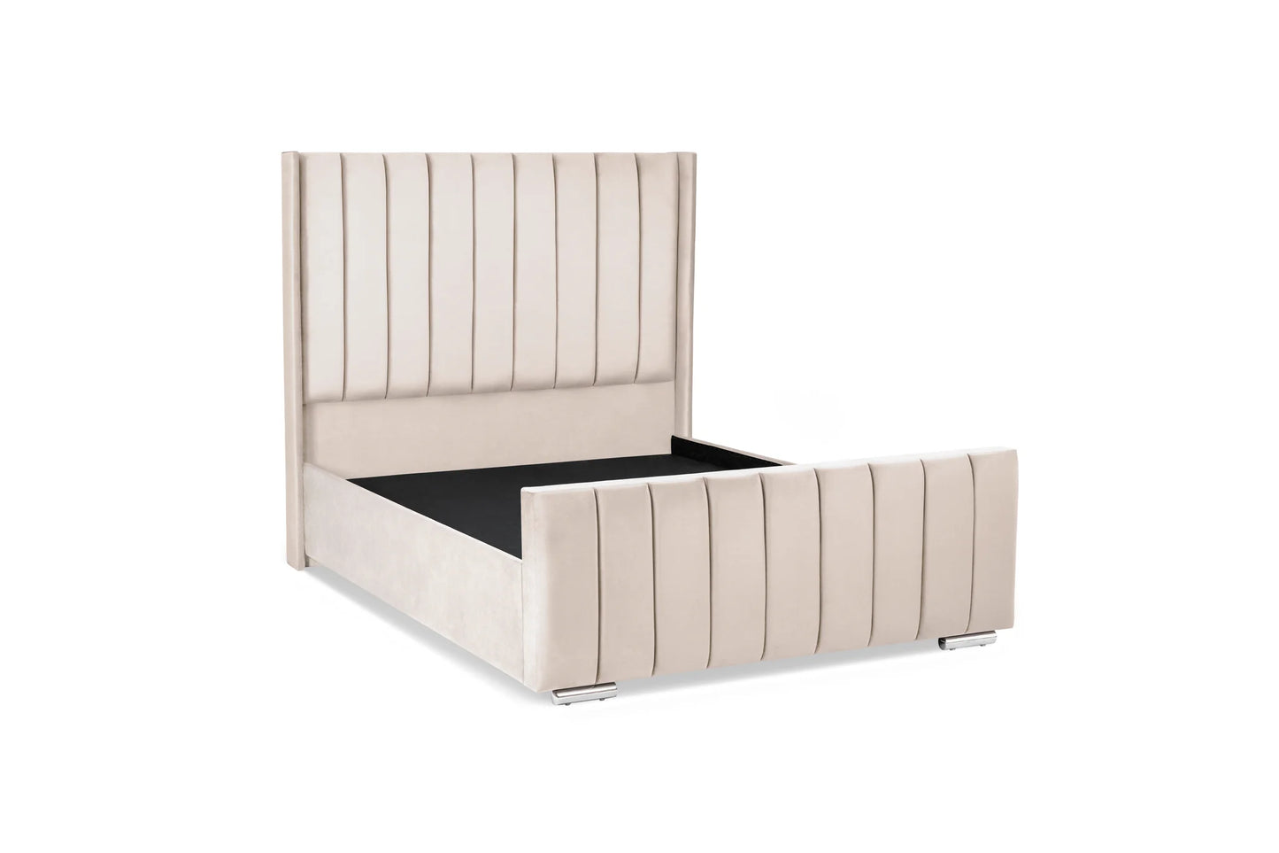 Luxor Kingsize Bed Frame Beige