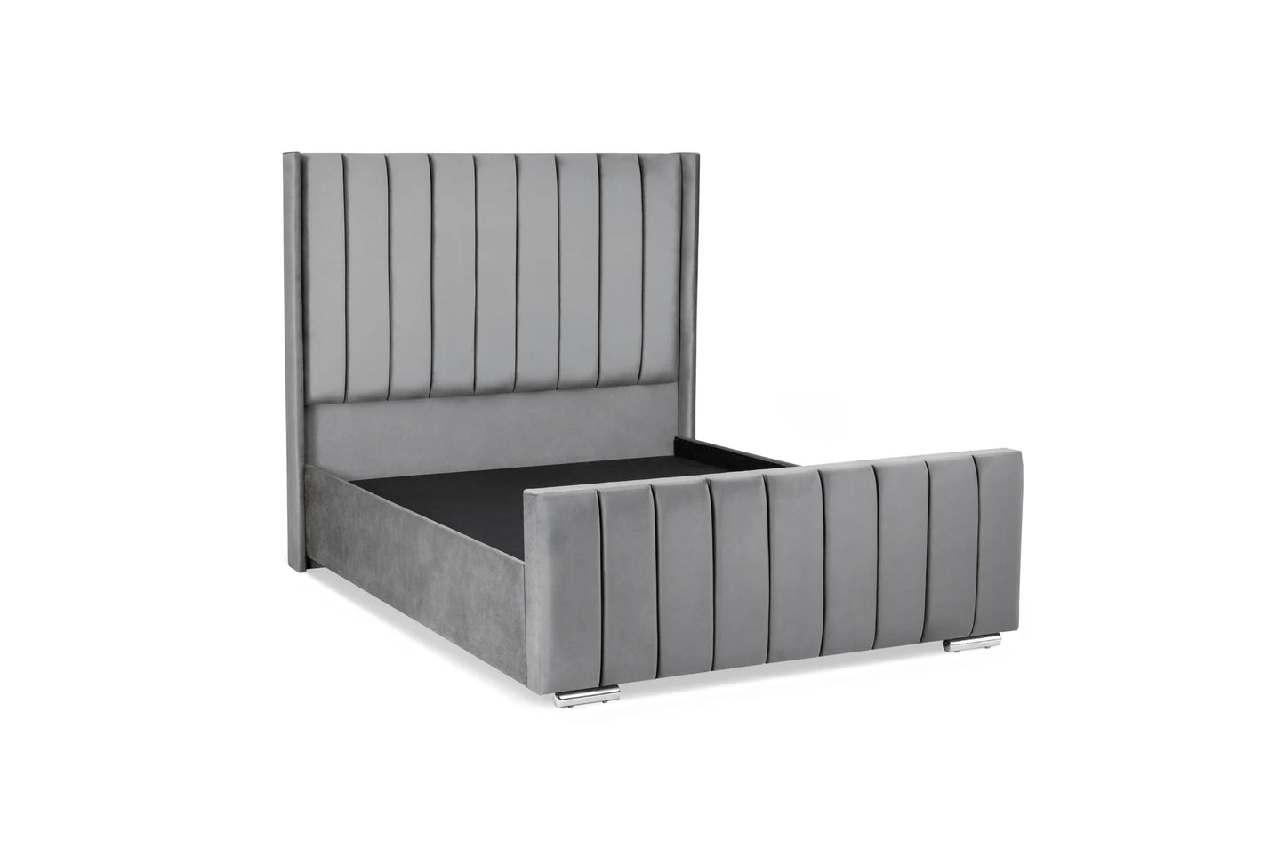 Luxor Kingsize Bed Frame Grey