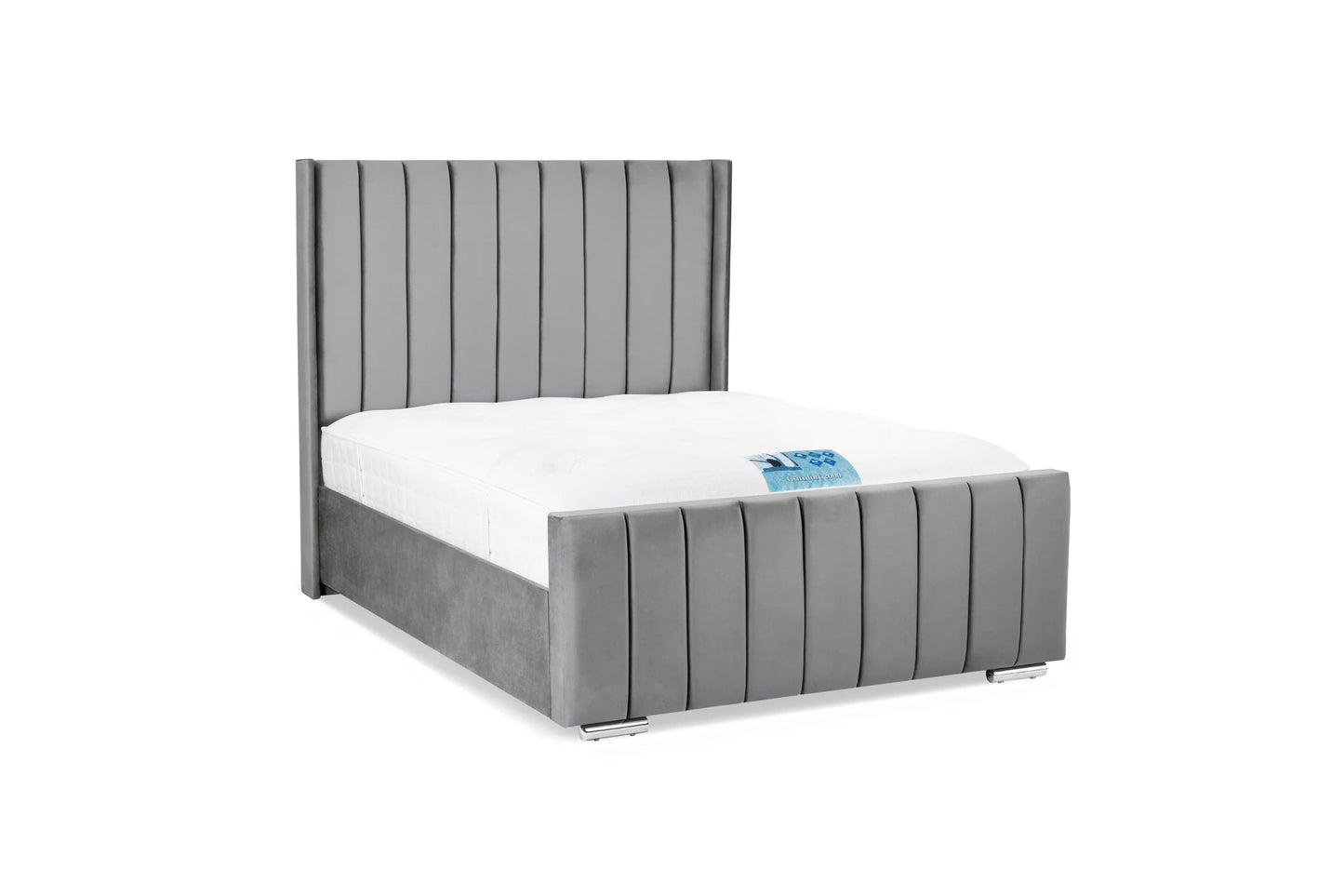 Luxor Kingsize Bed Frame Grey