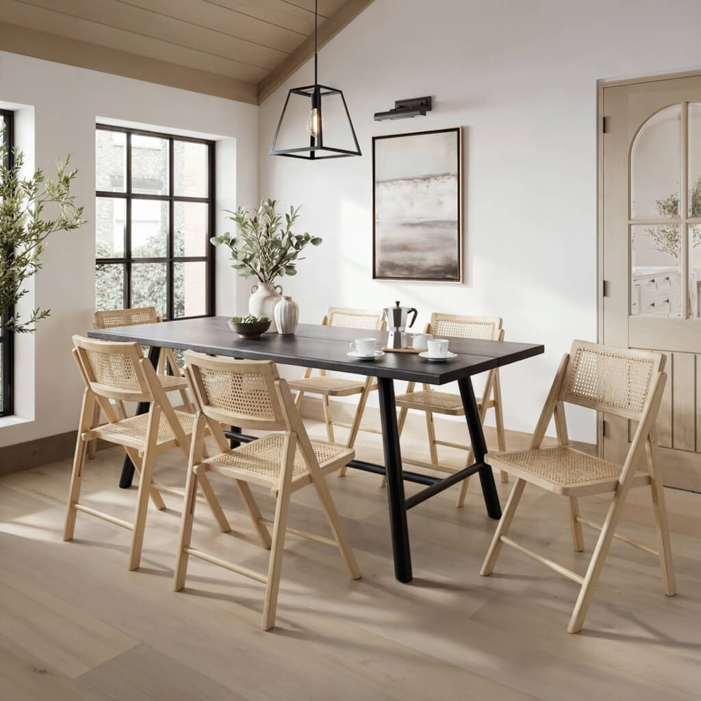 Harry Christian Home Ashton Dining Chair in Blonde