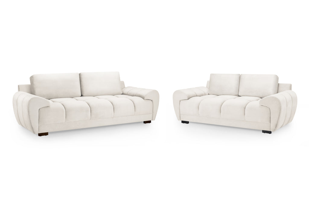 Azzuro Sofa Cream 3+2 Set